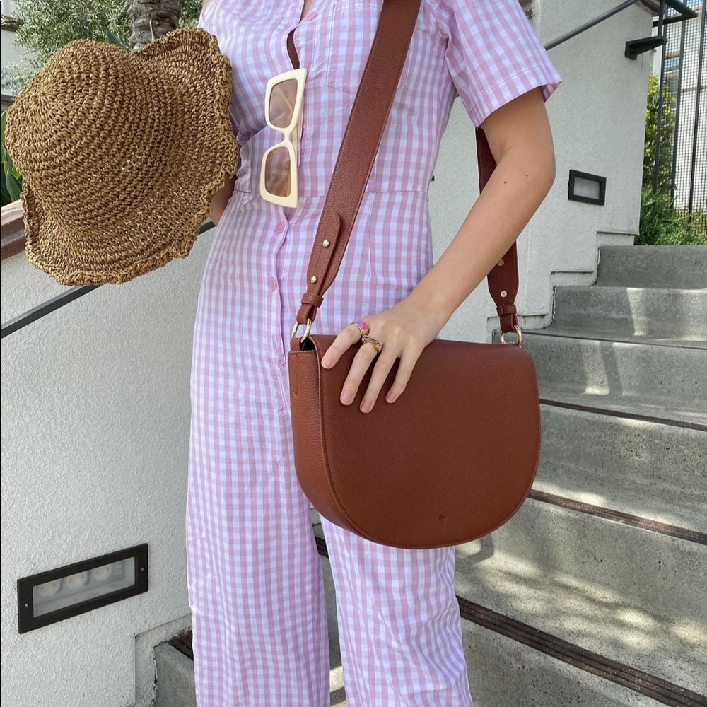 100% Leather Satchel Bag